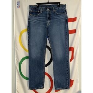 Levi's 514 Jeans Mens 36x32 Medium Wash Denim Slim Straight